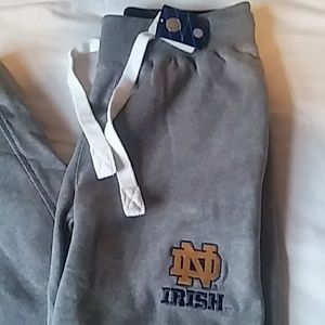 🆕Mens Notre Dame Joggers Sweat Pants Fleece